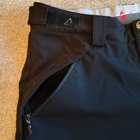 Gerry Women's Fleece-lined Black Snow Pants Size Large Ski Winter - Picture 5 of 7